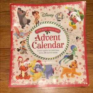 Disney Advent Calendar with Colorful Characters